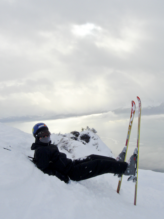 LakeLouise004.jpg - Somewhere near the summit of Top of the World chairlift