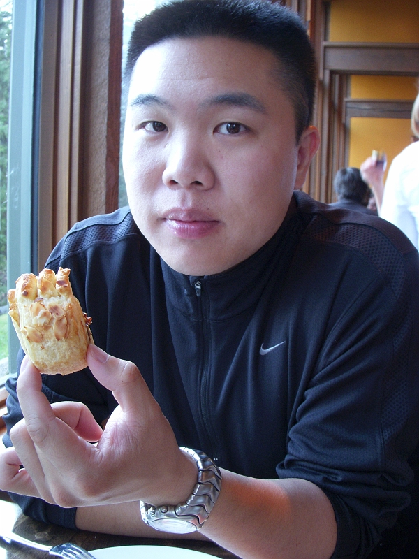 EmeraldLake_ap002.jpg - Breakfast on Saturday Bear Claw!