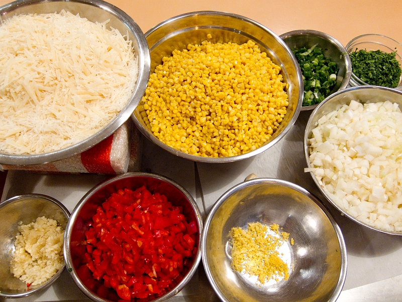 KitchenParty012.jpg - Ingredients for the Risotto