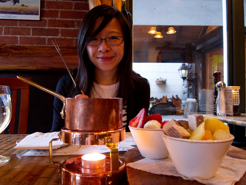 Banff013.jpg - Mmm...  Chocolate Fondue