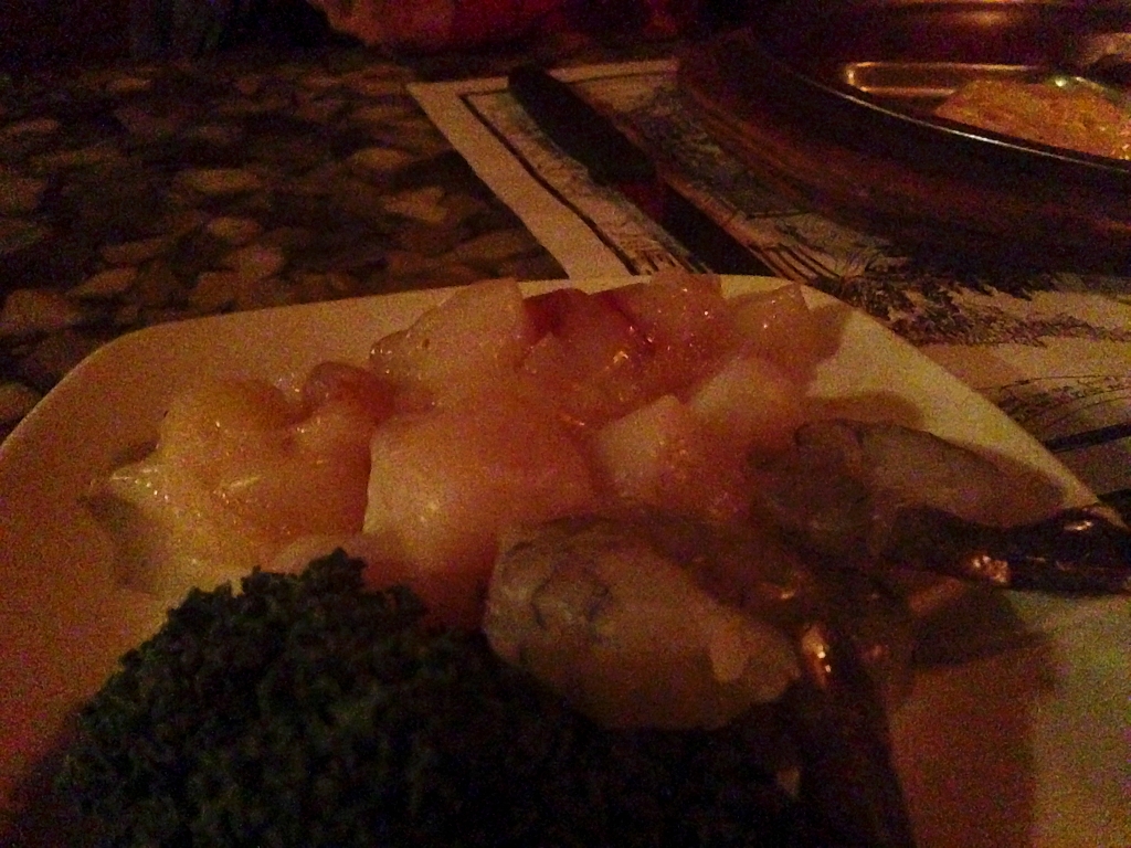 Anniversary013.jpg - Seafood Special: Scallops, Prawns, Lobster