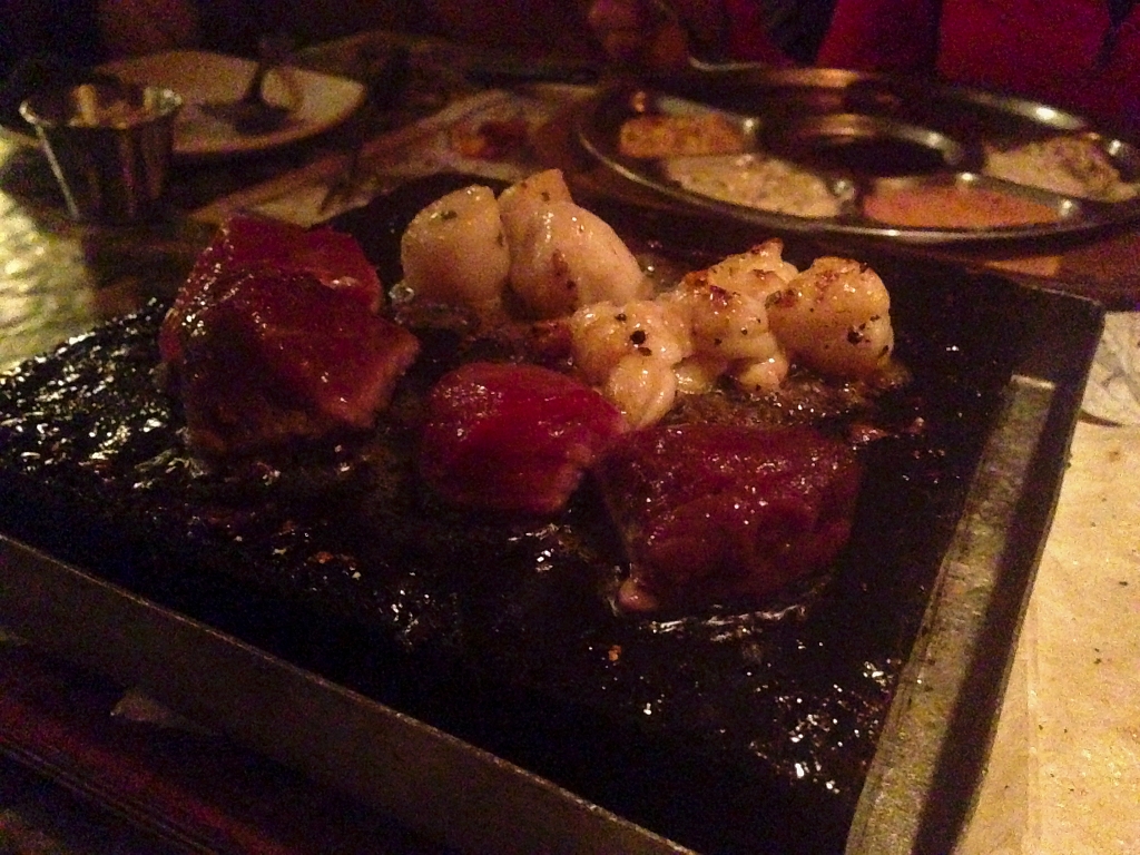 Anniversary014.jpg - Cookiing on hot rocks