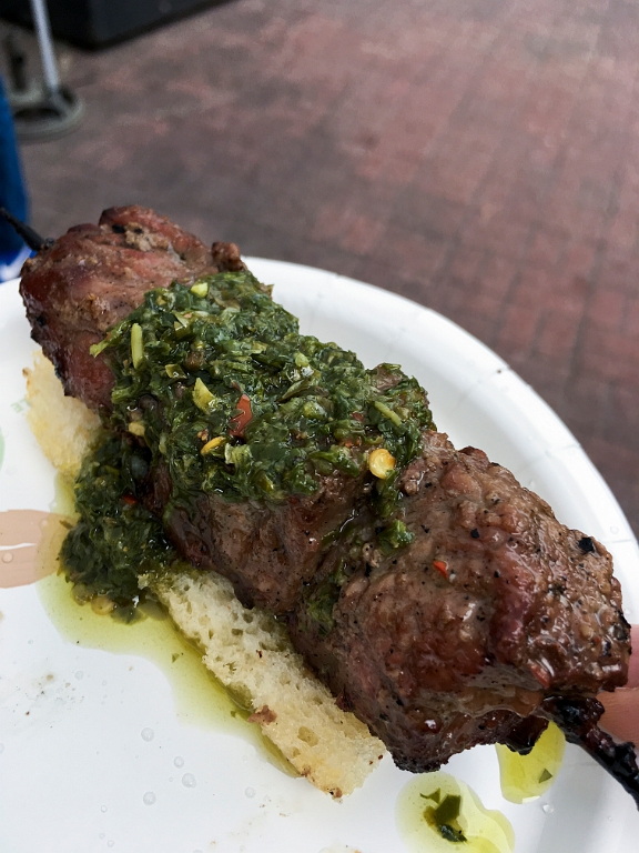 Taste004.jpg - Pampa Garlic Rump Steak Skewer