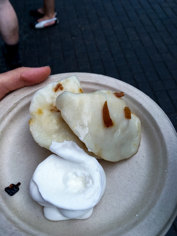 Taste007.jpg - Heritage Bakery and Deli Heritage Potato & Cheddar Perogies