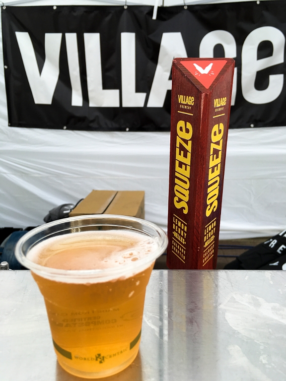 Taste013.jpg - Village Brewery Squeeze (Lemon Berry Helles)